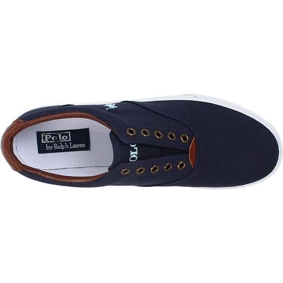 Ralph Lauren Men's Vito Fashion Sneaker - 11.5 Navy - Picture 3 of 6